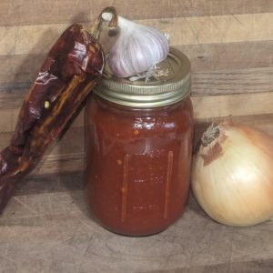 A Jar of Fermented Chimayo Red Chile