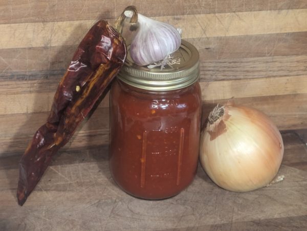 A Jar of Fermented Chimayo Red Chile