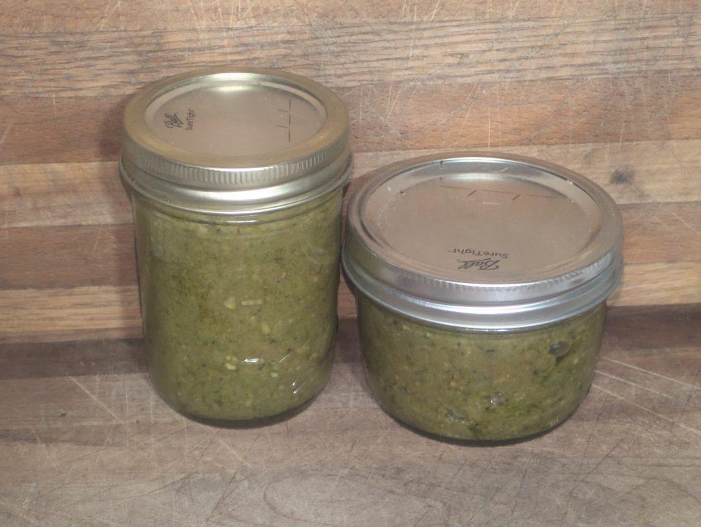 Garlic Scape Pesto